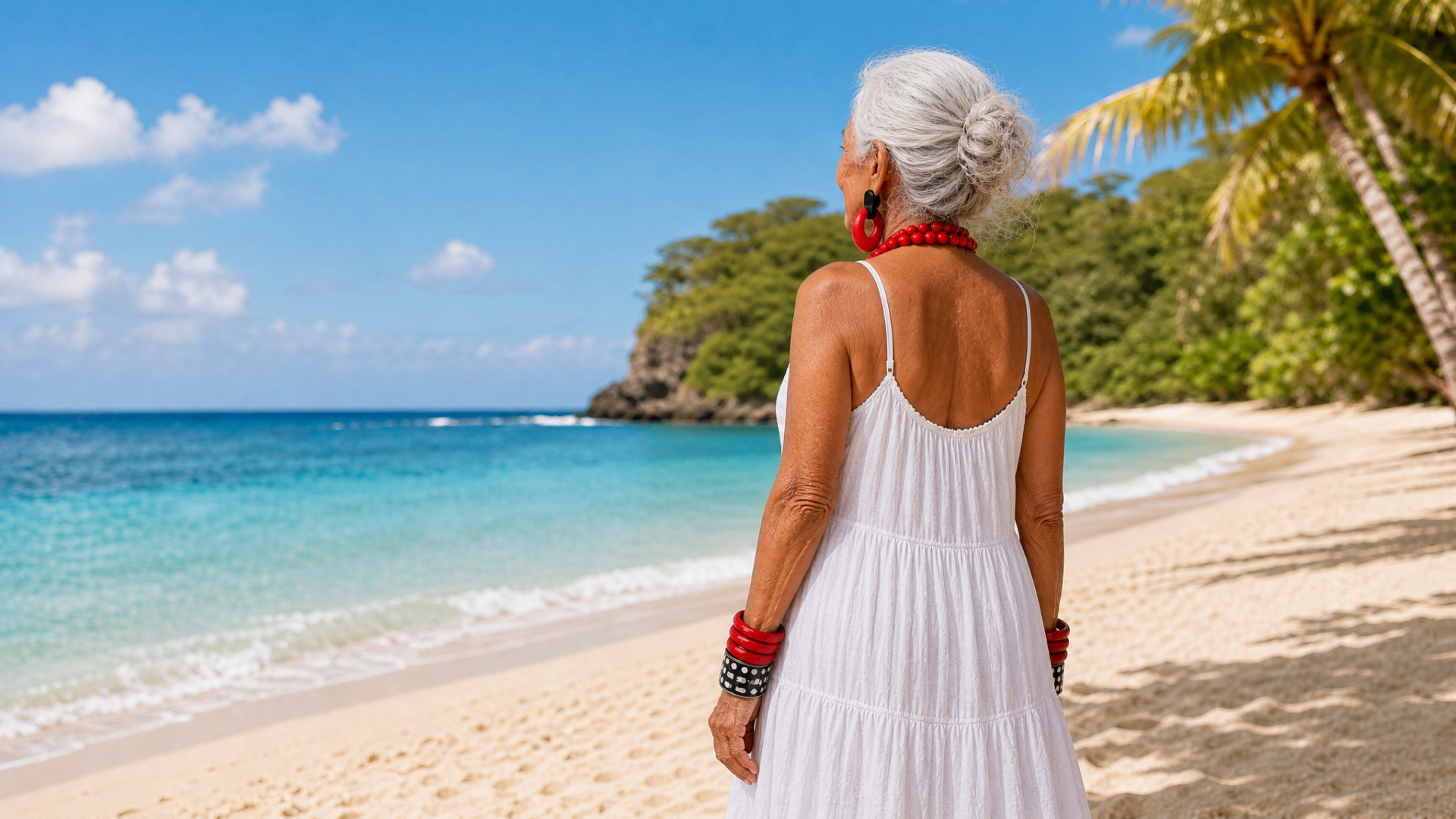 La Abuela mirando hacia el mar